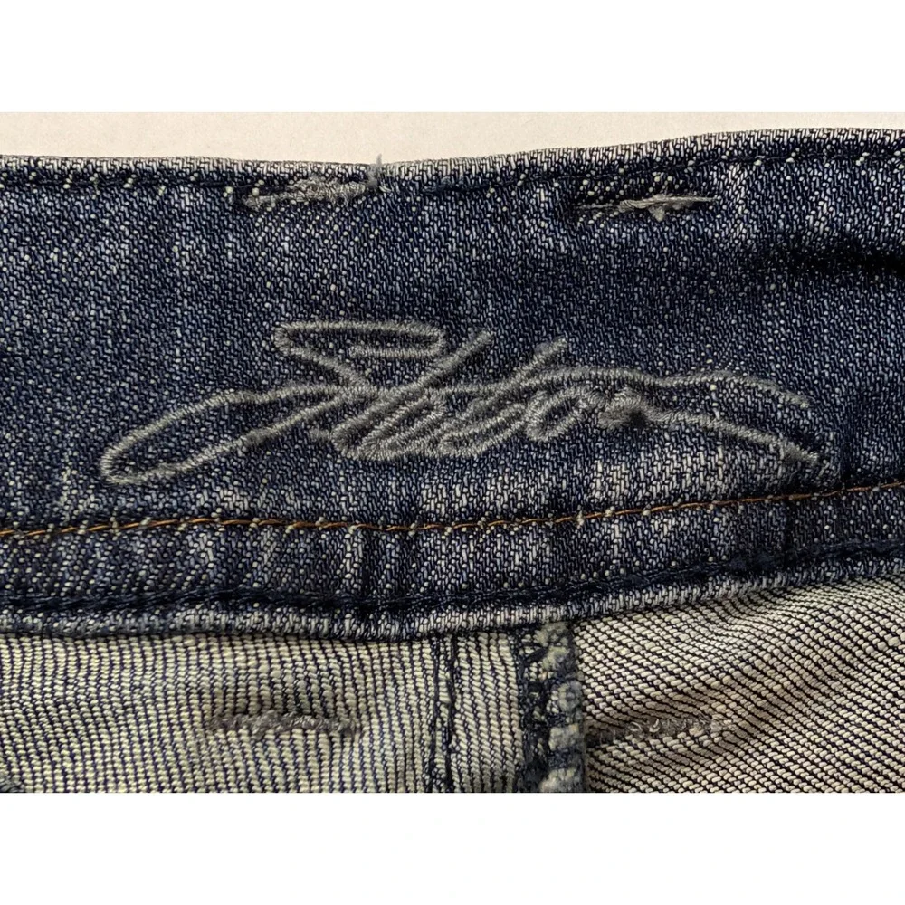Stetson Womens‎ Jeans Hollywood Bootcut Size 4 Long 818 Blue